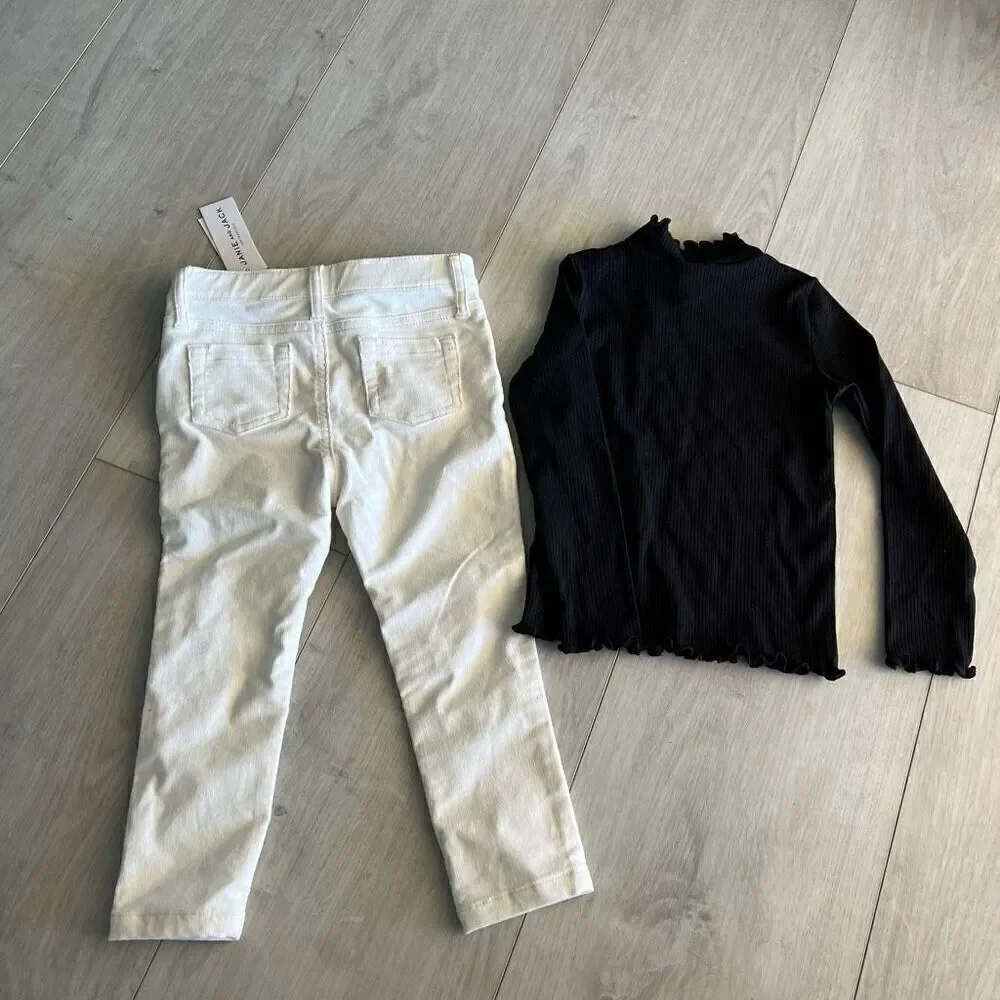 Janie and Jack girls 2 pc set size 3